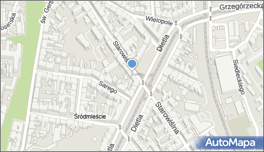 GLS - Punkt odbioru, Ul. Starowislna 25, Krakow 31-038