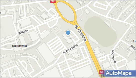 GLS - Punkt odbioru, Komunalna 2, Wloclawek 87-800