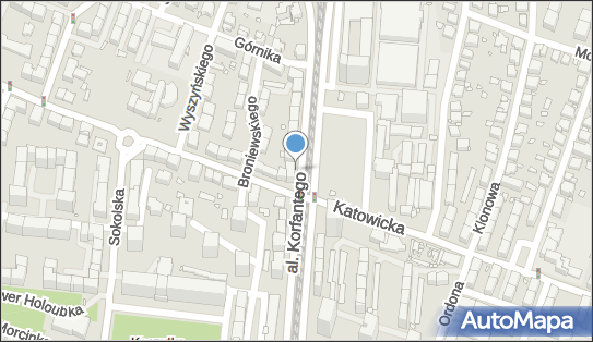 GLS - Punkt odbioru, Korfantego 66, Katowice 40-160