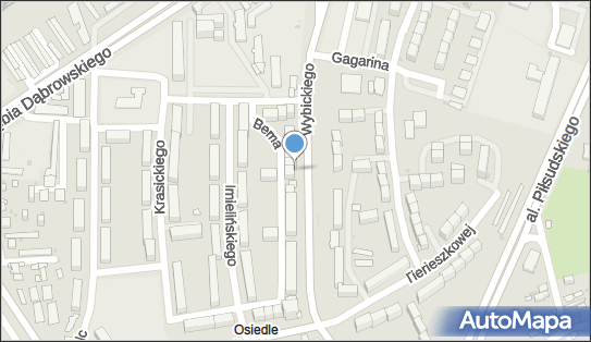 GLS - Punkt odbioru, Ul. Wybickiego 4, Dabrowa Gornicza 41-303