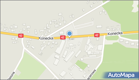 GLS - Punkt odbioru, UL. KONECKA 52, Przedbórz 97-570