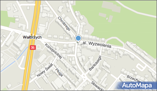 GLS - Punkt odbioru, Słowackiego 15A, Wałbrzych 58-300