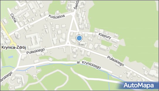 GLS - Punkt odbioru, Ul. Pulaskiego 29/3, Krynica-Zdroj 33-380