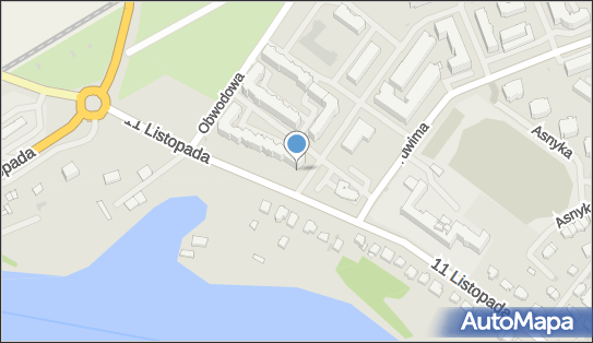 GLS - Punkt odbioru, Ul. 11 listopada 30 lok. U1, Elk 19-300