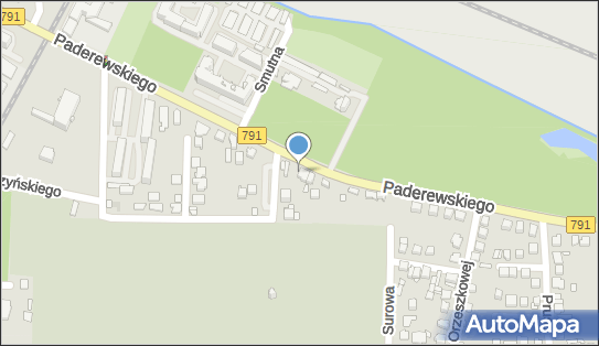 GLS - Punkt odbioru, Ul. Paderewskiego 50, Zawiercie 42-400