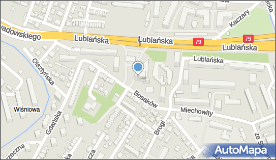 GLS - Punkt odbioru, Ul. Bosakow 5A Lok. 85-Lu ., Krakow 31-476