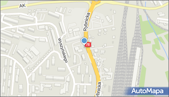 GLS - Punkt odbioru, RYBNICKA 15, Wodzislaw Slaski 44-300