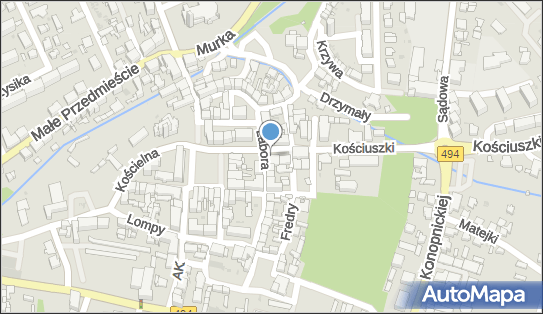 GLS - Punkt odbioru, Ul. Kosciuszki 3, Olesno 46-300