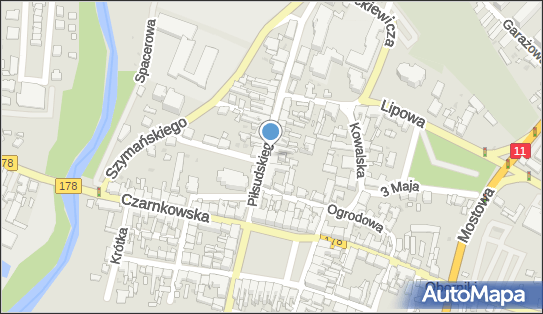 GLS - Punkt odbioru, Piłsudskiego 6, Oborniki 64-600