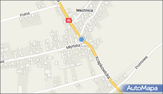 GLS - Punkt odbioru, Mlynska 1, Mechnica 47-214