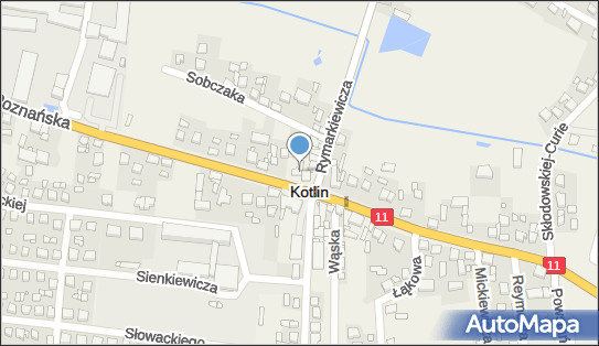 GLS - Punkt odbioru, Ul. Poznanska 30, Kotlin 63-220