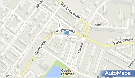 GLS - Punkt odbioru, Ul. Slowincow 8, Kolobrzeg 78-100