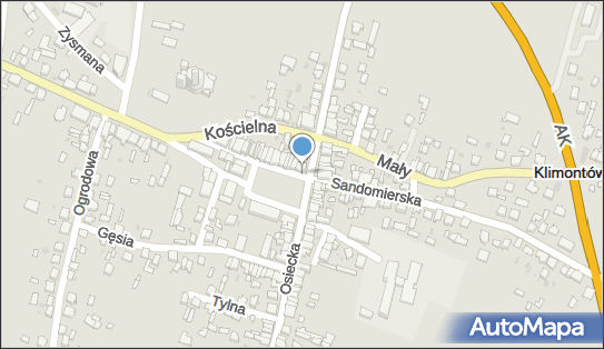 GLS - Punkt odbioru, Ul. Rynek 1, Klimontow 27-640