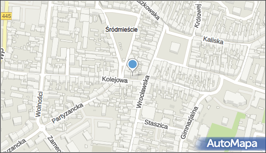 GLS - Punkt odbioru, KOLEJOWA 4, Ostrow Wielkopolski 63-400