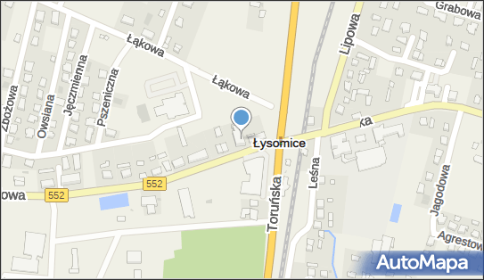 GLS - Punkt odbioru, Sadowa 1a, Lysomice 87-148