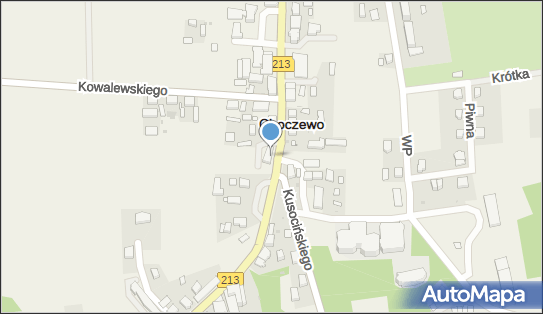 GLS - Punkt odbioru, Ul. Pierwszych Osadnikow 29, Choczewo 84-210