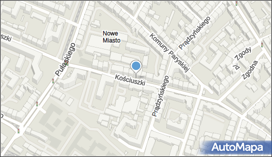 GLS - Punkt odbioru, Ul. Kosciuszki 142 1B, Wroclaw 50-439