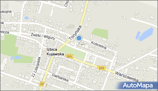 GLS - Punkt odbioru, Plac Wolności 22, Izbica Kujawska 87-865