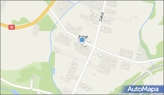 GLS - Punkt odbioru, ZALUZ 89, Zaluz 38-534