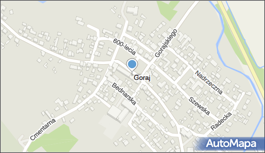 GLS - Punkt odbioru, RYNEK 600 LECIA 3, Goraj Lubelski 23-450