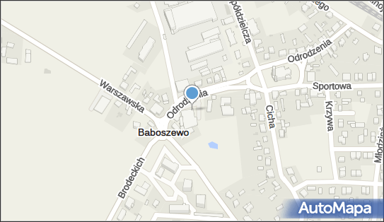 GLS - Punkt odbioru, ODRODZENIA 2A, Baboszewo 09-130