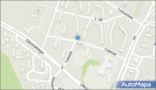 GLS - Punkt odbioru, Ul. Tolstoja 3D, Tychy 43-110