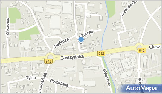 GLS - Punkt odbioru, Ul. Regera 2, Bielsko-Biala 43-382