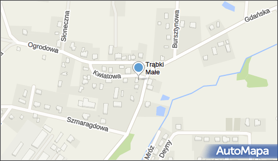 GLS - Punkt odbioru, Kwiatowa 1, Trabki Male 83-034