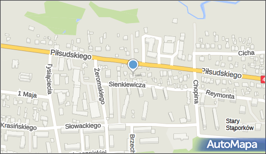 GLS - Punkt odbioru, PILSUDSKIEGO 145B, Staporkow 26-220