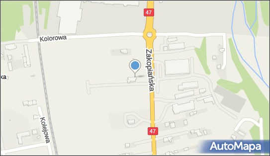 GLS - Punkt odbioru, Ul. Zakopianska 2F, Szaflary 34-424