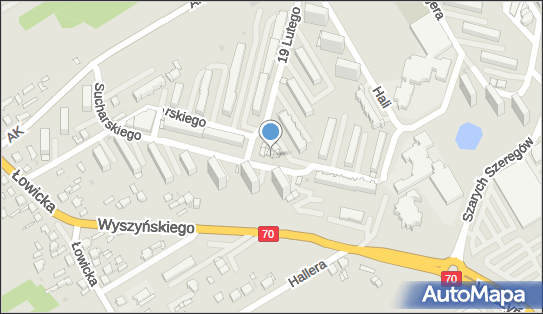 GLS - Punkt odbioru, Ul. 19 Lutego 17 , 19 ., Skierniewice 96-100