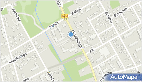 GLS - Punkt odbioru, Okulickiego-Niedźwiadka Leopolda, gen. 17 05-825