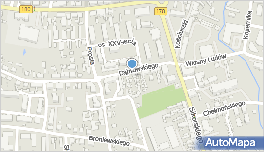 GLS - Punkt odbioru, DABROWSKIEGO 57/LU1, Trzcianka Lubuska 64-980