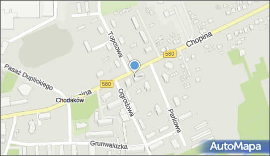 GLS - Punkt odbioru, UL. CHOPINA 168A LOK. 3 I 4, Sochaczew 96-503