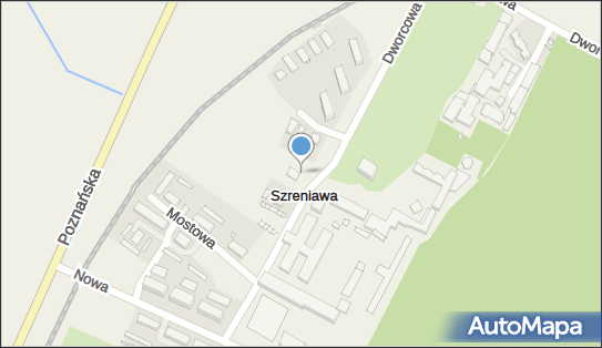 GLS - Punkt odbioru, Dworcowa 16, Szreniawa 62-052