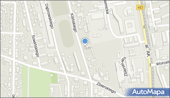 GLS - Punkt odbioru, KILINSKIEGO 88, Czestochowa 42-218