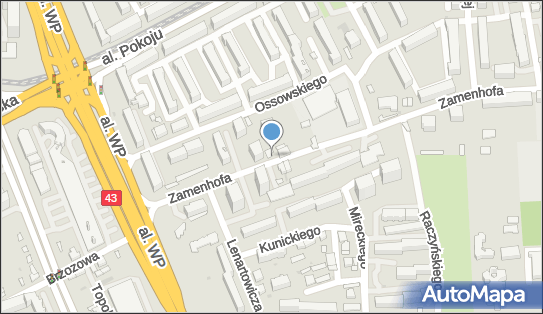 GLS - Punkt odbioru, Ul. Zamenhofa 17/19, Czestochowa 42-207