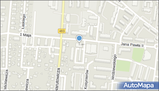 GLS - Punkt odbioru, JANA PAWLA II 1, Lask 98-100