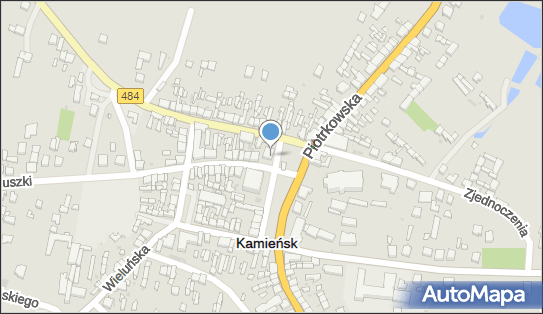 GLS - Punkt odbioru, Pl. Wolnosci 11, Kamiensk 97-360