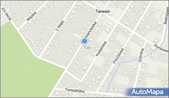 GLS - Punkt odbioru, Ul. Szymanowska 39, Teresin 96-515