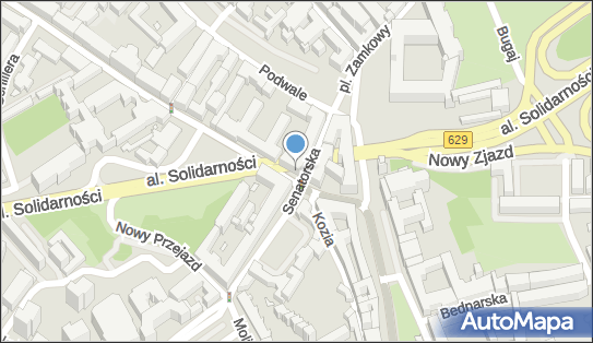 GLS - Punkt odbioru, Ul. Senatorska 2, Warszawa 00-075