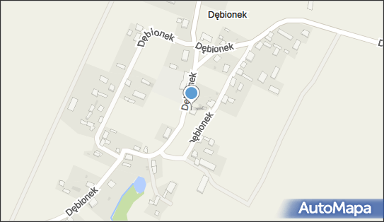 GLS - Punkt odbioru, Dębionek 13A, Sadki, Dębionek 89-110