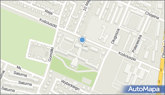 GLS - Punkt odbioru, KOSCIUSZKI 17, Glogow 67-200