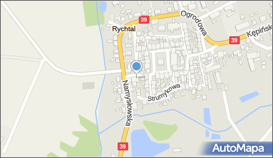 GLS - Punkt odbioru, NAMYSLOWSKA 8, Rychtal 63-630