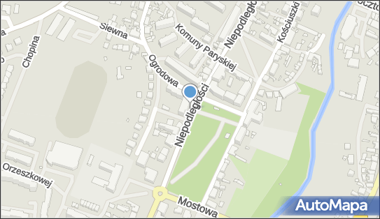 GLS - Punkt odbioru, Ul. Niepodleglosci 38, Lobez 73-150