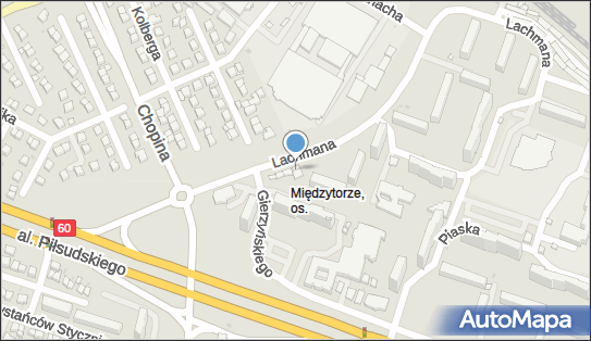 GLS - Punkt odbioru, WACLAWA LACHMANA 4D, Plock 09-407