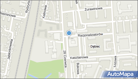 GLS - Punkt odbioru, Racjonalizatorów 3, Poznań 61-453