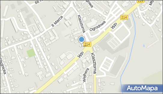 GLS - Punkt odbioru, UL. WOJSKA POLSKIEGO 8, Kościerzyna 83-400