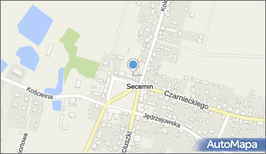 GLS - Punkt odbioru, Ul. Plac Wolnosci 16, Secemin 29-145