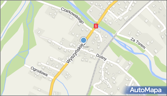 GLS - Punkt odbioru, DOLINY 1, Cisiec 34-350